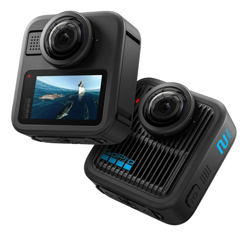 GoPro MAX 2 - Câmera De Ação 8K 360°, Fotos 360° De 29mp, Lentes Fáceis De Substituir, 6 Microfones, Gps, Estabilização Max Hypersmooth