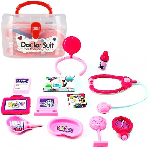 Valija Portafolio Doctora 12 Accesorios Super Cla Fd401d-2