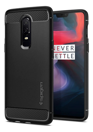 Oneplus 6 Spigen Rugged Armor Carcasa Funda Case One Plus