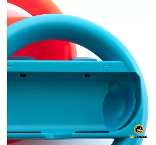 2 Volantes Joy-con Fundas Controles Para Nintendo Switch Azul/rojo