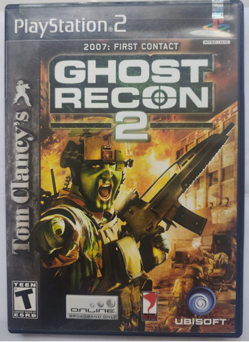 Ghost Recon 2 Original Playstation 2 Parece Nuevo!