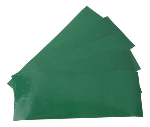 G Parche De Reparación De Carpa 5 Piezas Verde 200 X 76 Mm