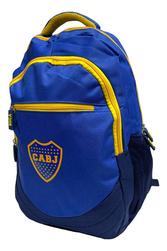 Mochila Futbol Boca River Diseños Escolares Uso Urbano Unica Diseño De La Tela Liso