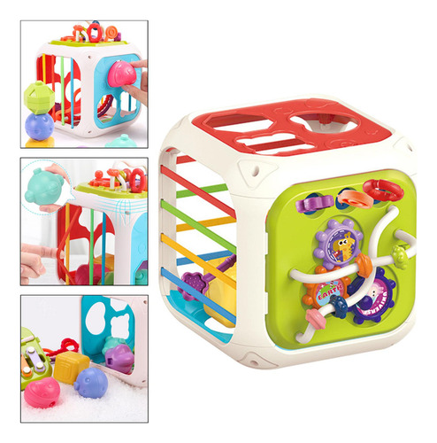 Montessori Bin Set Juego Educativo Con Bandas Elásticas