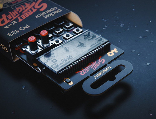 Imagen 3 de 3 de Po-133 Street Fighter Pocket Operator Te Sampler Capcom