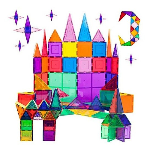 Picassotiles Set De Bloques Construccion Magneticos