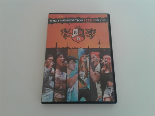 Dvd - Rbd - Tour Generación En Vivo