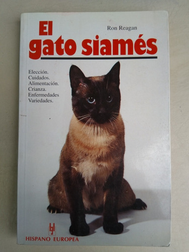 Libro Ilustrado El Gato Siamés Manual Español Original Hispa