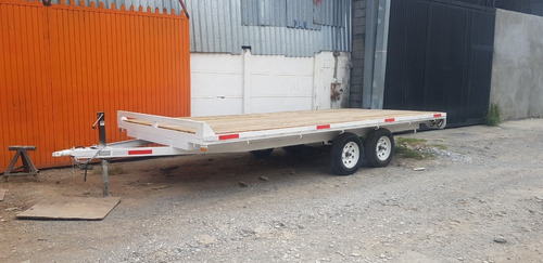Remolque Traila Plataforma Cama Alta Tarimas Camion Dgo