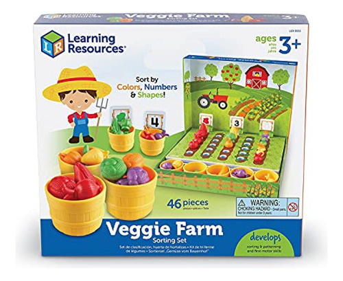 Juego De Cocina Learning Resources Veggie Farm Juego De Clas