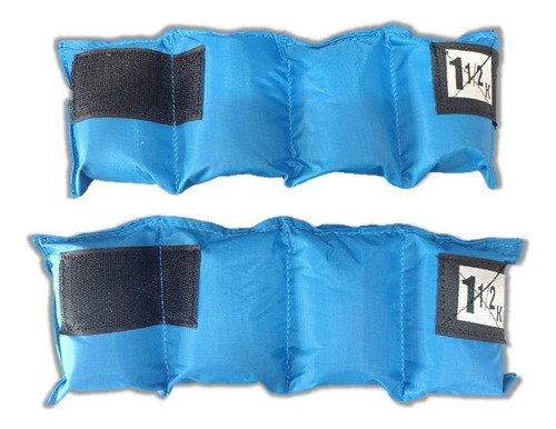Par De Polainas Tobilleras Peso 1 1/2kg Ssr Sport Azul Marino