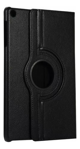 Funda protectora giratoria de 360 grados para tableta Samsung, color negro