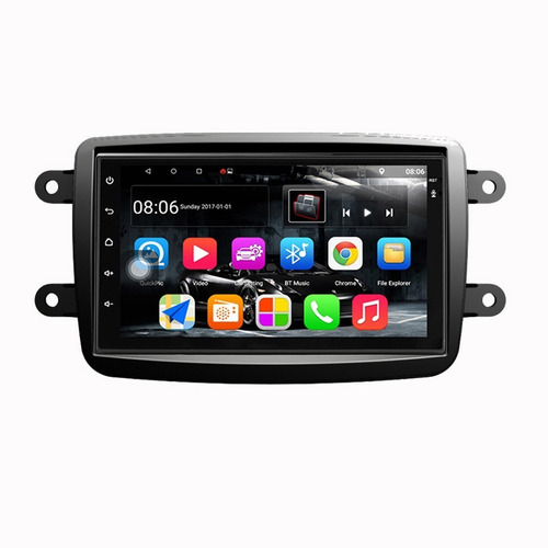 Estereo Android 2din Sandero Duster Kwid Bt Wifi Gps Mran7b