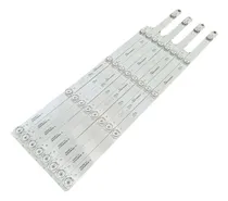 Comprar Kit 8 Tiras Led Tv Para Hitachi Cdh-le554ksmart12 Pegamento