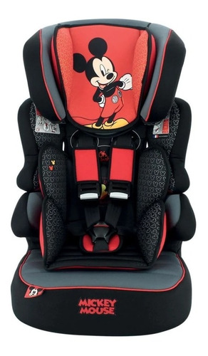 Autoasiento Silla De Auto Beline Disney Mickey Niños 9-36 Kg Color Rojo Mickey Mouse
