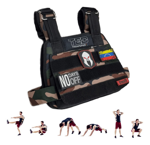 Imagen 2 de 3 de Chaleco De Entrenamiento / Chaleco De Peso 10 Kg