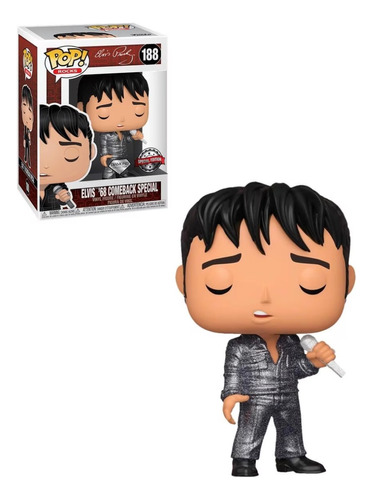 Elvis #188 Diamond  / Sticker Genérico / Funko Pop