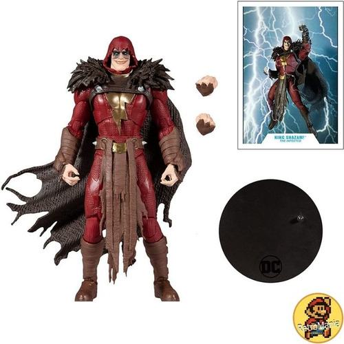 Figura Dc Multiverse King Shazam Original 