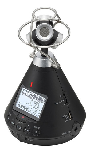 Gravador De Áudio Virtual Zoom H3-vr 360