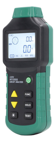 Testador De Circuito Elétrico Analisador Terms Meter De Baix