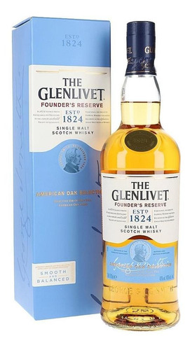 Imagen 1 de 1 de Whisky Glenlivet Founders Reserve Single Malt Local
