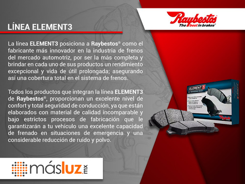 Set Balatas Professional Grade Cx-5 2016/2023 Raybestos