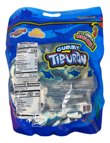 Gomitas Gummy Tiburón Las Delicias