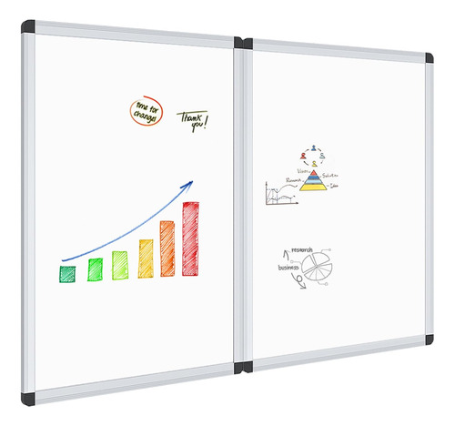Pizarra Blanca Magnética, 36 X 24 Pulgadas, Paquete De...
