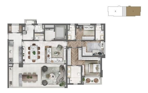 Imagem 24 de 30 de Apartamento À Venda, 166 M² Por R$ 2.075.108,00 - Jardim Das Acácias - São Paulo/sp - Ap3106