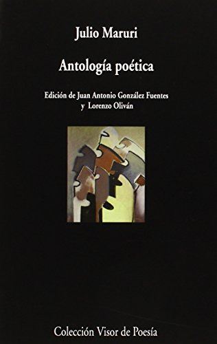 Libro Antología Poética De Maruri Julio
