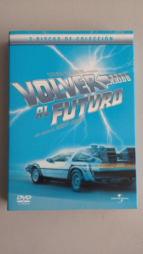 Volver Al Futuro Trilogía Dvd Con Slipcover