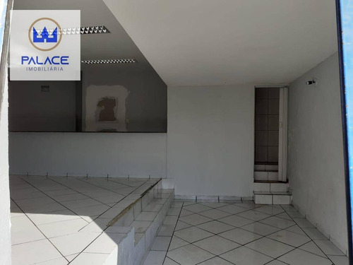 Salão Para Alugar, 58 M² Por R$ 950/mês - Paulista - Piracicaba/sp - Sl0158
