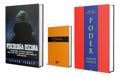 Combo X3 : El Príncipe + Psicologia Oscura + 48 Leyes Poder