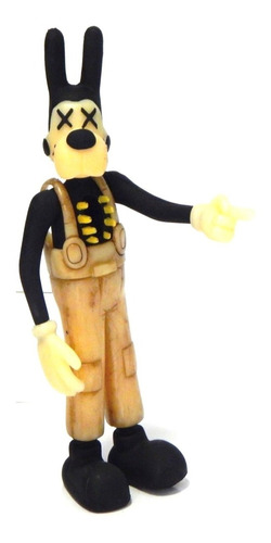 Bendy And The Ink Machine Figura Boris Wolf Muerto Luz Led