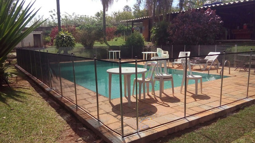 Cerca Para Piscina - Haste Natural Base Reforçada - Procerp
