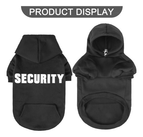 Expawlorer Sudadera Con Capucha Para Perro De Seguridad, Sud
