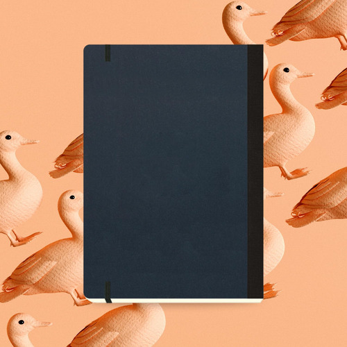 Libreta Apuntes Lineal Flexbook Notebook 194 Pags, 13x21 Cm