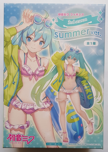 Figura Hatsune Miku 3rd Season Summer Figure Nueva !!!