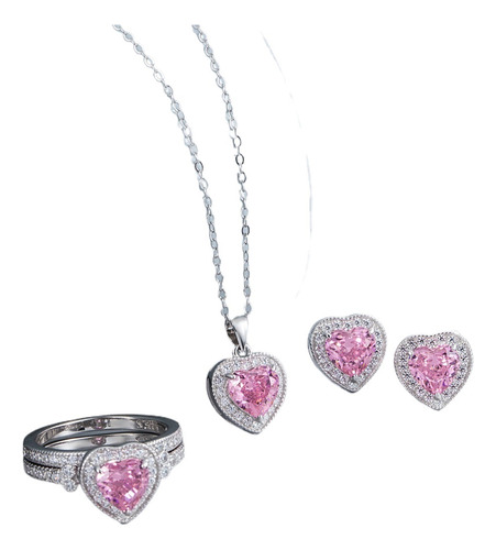 Conjunto De Joyas De Diamantes Con Alto Contenido De