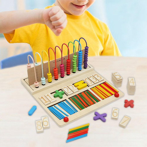 Juguete De Matemáticas Montessori Para Conexión De Perlas