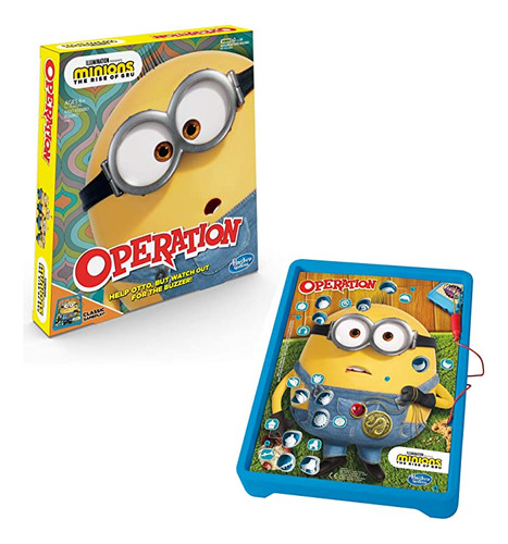 Hasbro Gaming Juego De Operación: Minions: The Rise Of Gru.