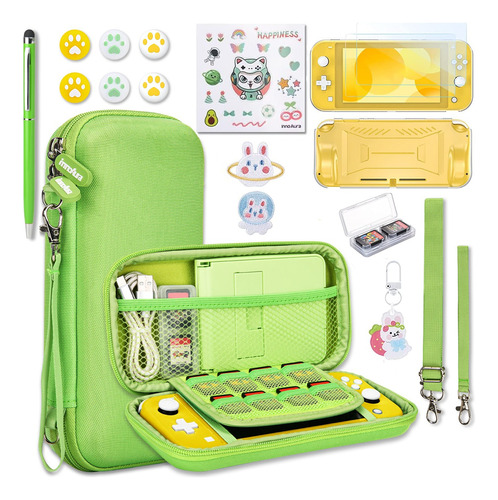 Kit De  17 Accesorios Para Funda De Transporte Switch Lite