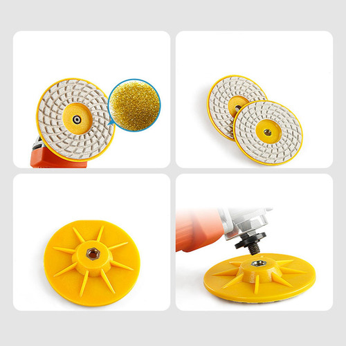 4 Kit De Pulido De Diamantes For Superficies Lisas 4 Piezas
