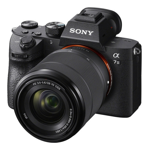 Sony - Cámaraa7 Iii Sin Espejo Y Con Lentes Intercam.