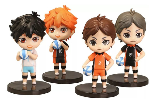 Figuras Serie Anime Volleyball Haikyu Sugawara Muñecos 