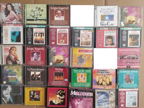 Lote De Cds -trios-ranchero-pop-ingles-precio X C/u