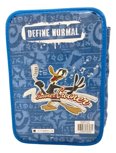 Cartuchera Escolar - 3 Pisos - Pato Lucas - Looney Tunes