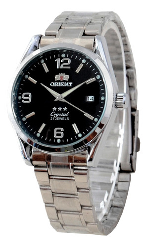 Reloj Orient Jewels Elegante Para Hombre Acero Inoxidable