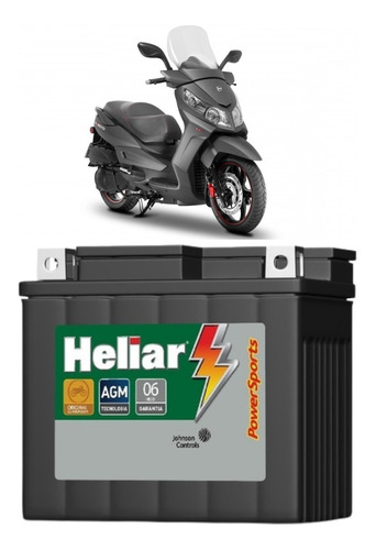 Bateria Moto Htx12bs 12v Citycom 300 / N1200 / Kawasaki Er-6