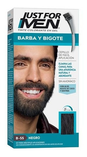 Jfm Barba Y Bigote Negro 40 Gr